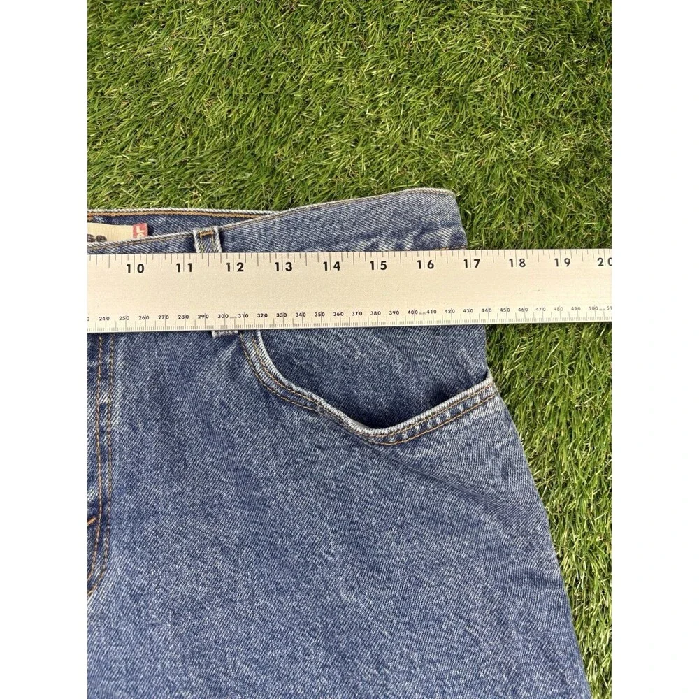 Vintage Levis 569 Jean Shorts Mens 34 Denim Jorts Skate Baggy Loose Fit Y2K